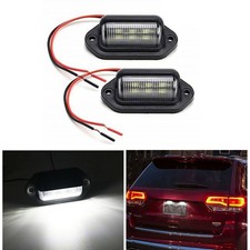 2Pcs 6 LED Number Plate Light