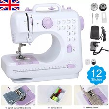 Electric Sewing Machine Multi Function Mini Portable Desktop Tailor Household UK