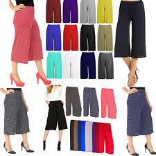 WOMEN WIDE LEG PLAZZO 3/4