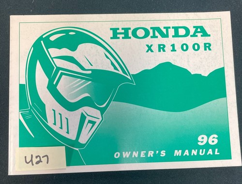 Oem honda 1996 - 1996, xr100r