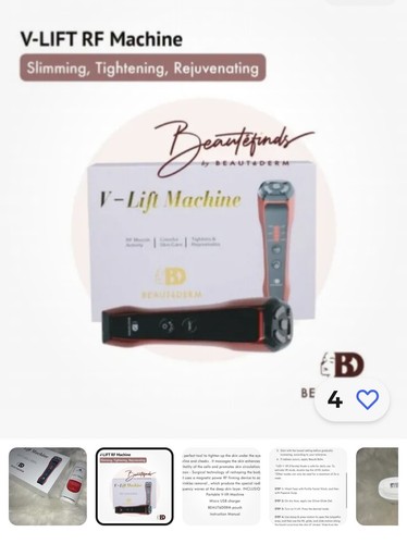 Beautederm lift machine - v-,