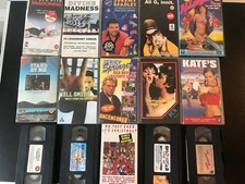 VHS Tapes, adult music comedy, choose from selection