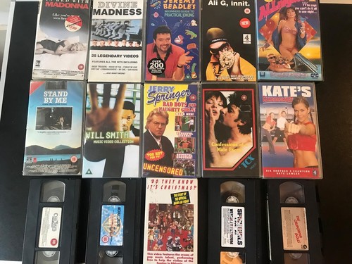 Vhs tapes adult music - tapes,,