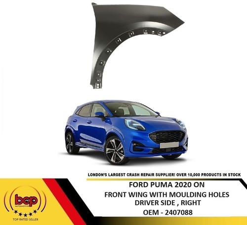 Ford puma 2020 front wing - on,