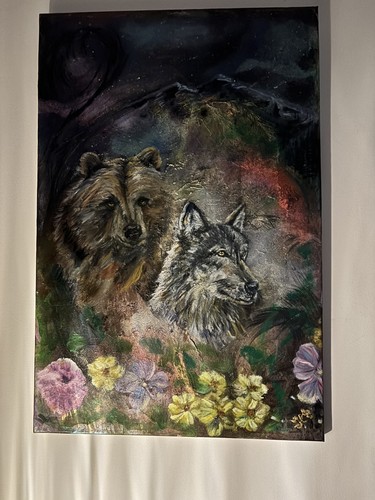 Abstract realism art original - realism,