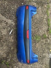 NISSAN MICRA K12 C+C CONVERTIBLE 2007 REAR BUMPER BLUE B33