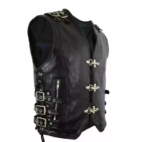 Men biker vest heavy - biker,
