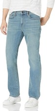 Mens Jeans Straight Leg Slim