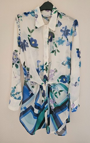 Ladies cover blue floral - ladies,
