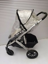 New RAINCOVER Zipped to fit UppaBaby Vista/ Cruz Carrycot & Seat unit Pushchair