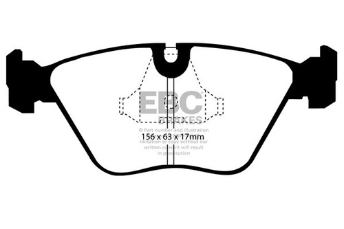 Ebc yellowstuff front brake - ebc,
