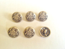 6 Metal Antique silver tone
