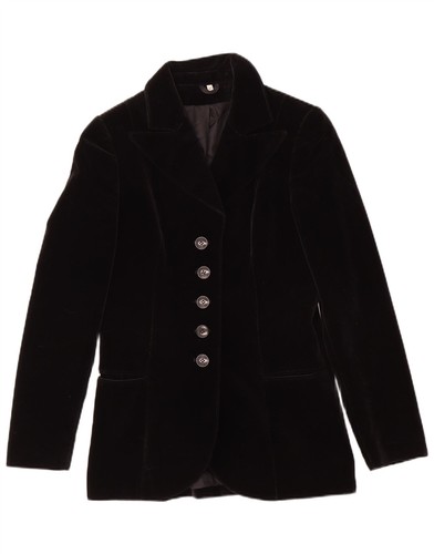 Vintage womens button velvet - womens,