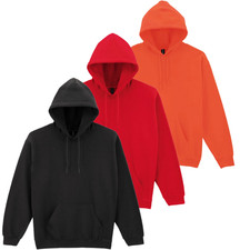 Medium  GILDAN Heavyweight Hoodie Mens Classic Plain Hooded Sweatshirt  Pullover
