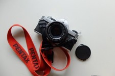 Pentax MX Black Silver with Pentax-M 50mm f1.7 Lens Asahi Japan