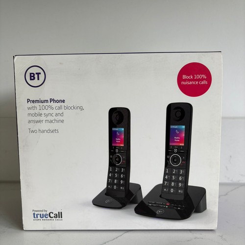 Premium cordless home phone - bt,