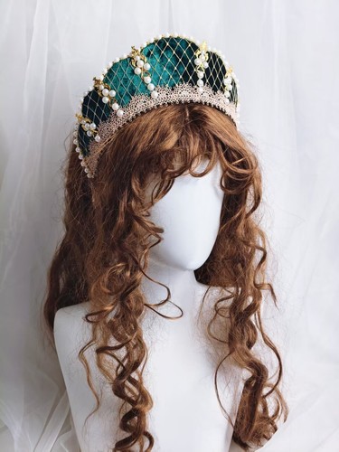 Renaissance french hood faux - renaissance, hood,faux