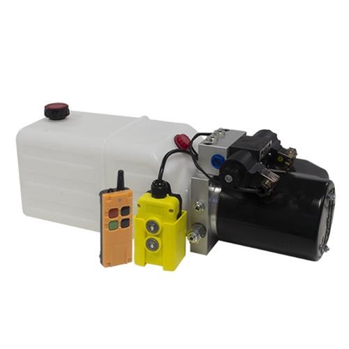 12v double acting - double, hydraulic