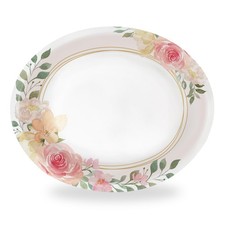 50 Count Floral Oval Paper