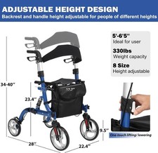 All-Terrain 2in1 Rollator
