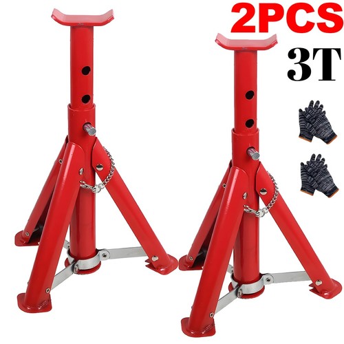 2pcs ton axle stand lifting - 3,