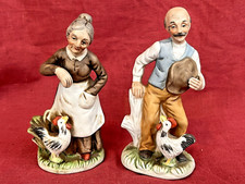 Pair Vintage Capodimonte Style