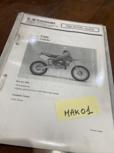 Kawasaki kx60 kx80 - kawasaki,