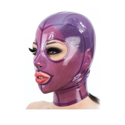 Latex rubber hood translucent - hood,