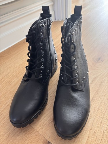 Dune black ankle boots size - dune,