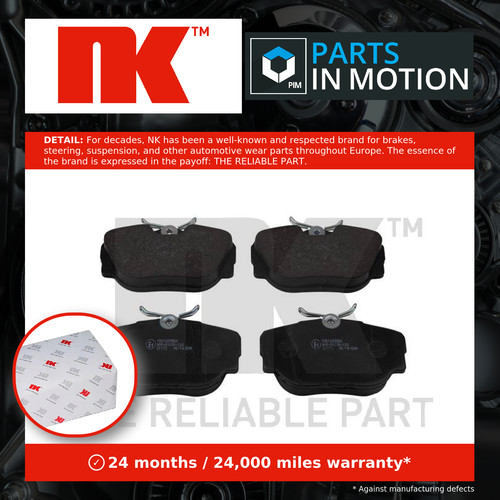 Brake pads set front 229960 - set, nk