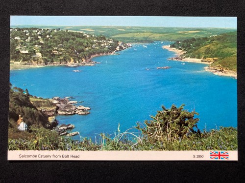 Salcombe estuary from bolt - from,