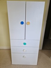 IKEA kids cabinet with drawers and shelves wardrobe