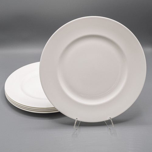 Wedgwood white dinner plates - white,