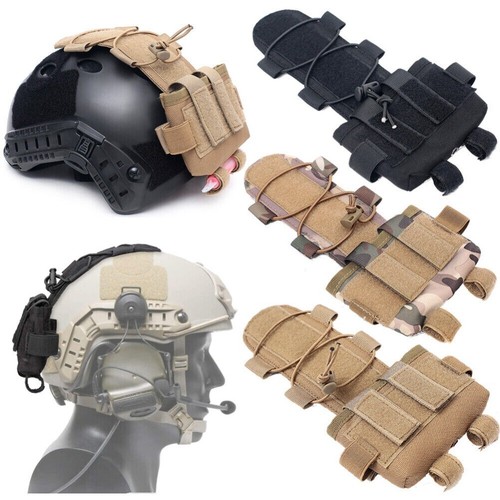 Tactical helmet battery pouch - tactical,