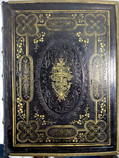 Illustrated Rev. John Brown Bible, Circa mid 1800s, Restored