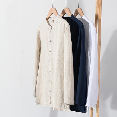 Mens mandarin collar - mens,