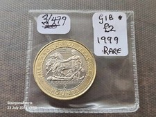 GIBRALTAR RARE 1999 Labours of Hercules £2 Mares of Diomedes 3/479 RETIREMENT