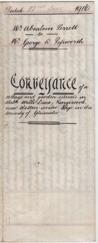 Kingswood document glos - document,