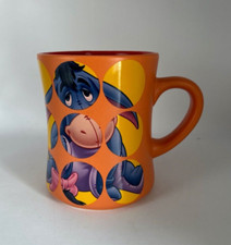 Eeyore Orange Large Disney Store Mug - Sad & Gloomy