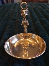 vintage Peerage brass "Cheshire Cat coin or trinket dish.