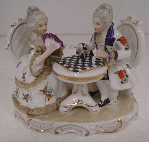 Dresden lace style porcelain - dresden,