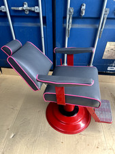 Takara Belmont Dainty Barber Hair Stylist Salon Chair Serviced & Re-upholstered