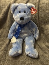 Ty Beanie Buddy 1999 Holiday Teddy Excellent Condition With Tags