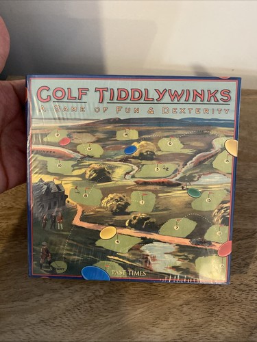 Golf tiddly winks from past - golf,