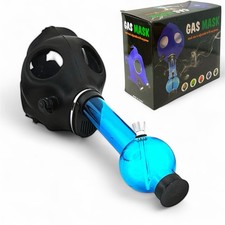 Acrylic Gas Mask Bong | Smoking Waterpipe | Cool Party Hookah Shisha Set
