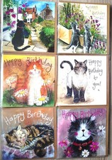 Birthday Card by Alex Clark - 14 x 14cms Single Card (Choice of 6)