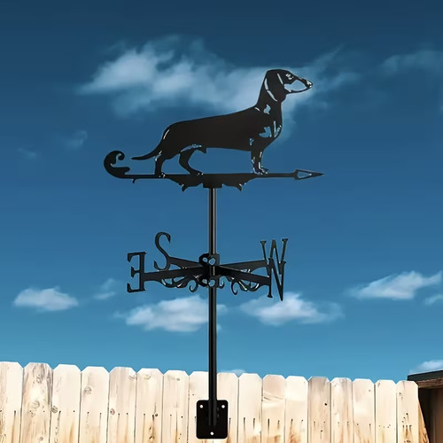 Dachshund weather vane - vane, –