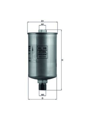 Fuel filter mahle - fuel,