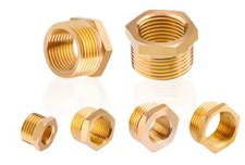 BSP to Metric 3/8" Male M10 Female Thread Coupler Connector Fitting Adapter M F