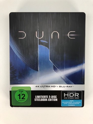 Dune steelbook 4k ultra hd - steelbook, (4k